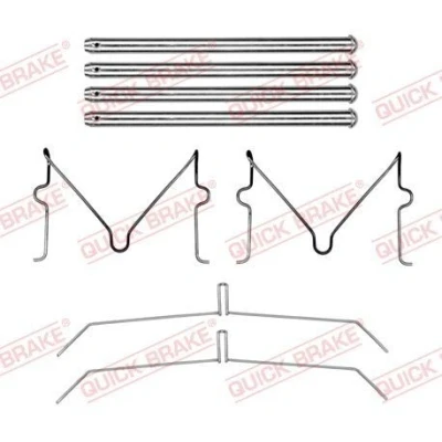 Imagen de QUICK BRAKE 109 0199 Kit de accesorios, pastillas frenos TOYOTA: Land Cruiser Prado 150