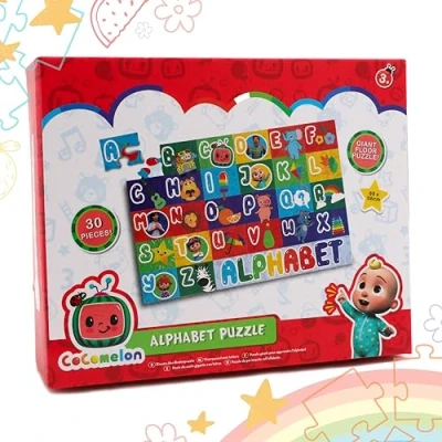 Imagen de Toyland® Rompecabezas del Alfabeto Cocomelon de 30 Piezas 88 x 58 cm Juguetes Desarrollo y Aprendizaje Temprano A Partir 3 años