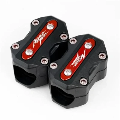 Imagen de RSFIL Accesorios para Motocicleta, Protectores De Parachoques Barra Choque África Twin 1100 1000 CRF1100L CRF1000L CRF L 750 XRV (Color : Red 2)