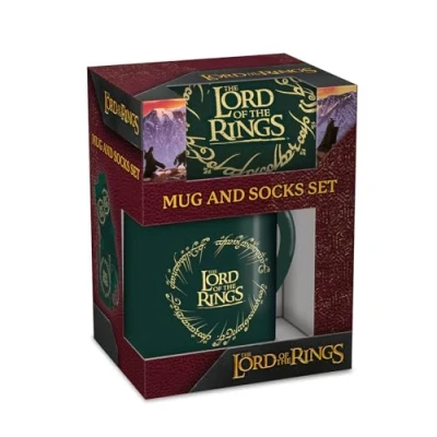 Imagen de PYRAMID Lord of The Rings MUG &amp; Sock Set Merchadising, Multicolor, Talla única (GP86919)