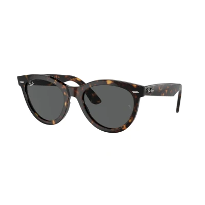 Imagen de Ray Ban Rb2241 Wayfarer Way Gafas de sol redondas, Havana/Gris Oscuro, 54 mm