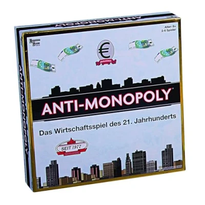 Imagen de University Games 8509 Anti Monopoly Juego de Mesa [Importado Alemania]