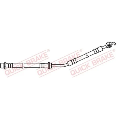 Imagen de QUICK BRAKE 50.750 Latiguillos de Freno 250, 178mm con rosca interna