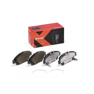 Imagen de BREMBO P 28 050X Juego de pastillas freno con avisador acústico desgaste accesorios HONDA: Jazz 3, CIVIC 8, Insight II Hatchback