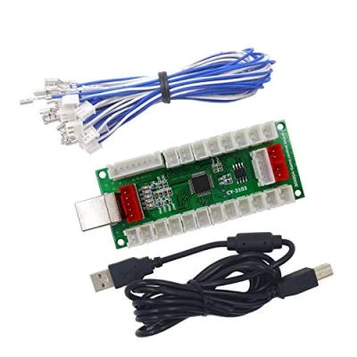 Imagen de SJ@JX Arcade USB Encoder PC PS3 Android Power 5V Zero Delay Joystick