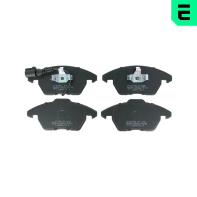 Imagen de OPTIMAL BP 12155 Juego de pastillas freno Eje delantero con contacto avisador desgaste VOLKSWAGEN: GOLF 5, 6, Scirocco III