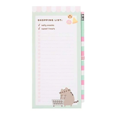 Imagen de Grupo Erik notas magnéticas Pusheen Moments Blog de magnético con lápiz Lista compra nevera Bloc Material papelería