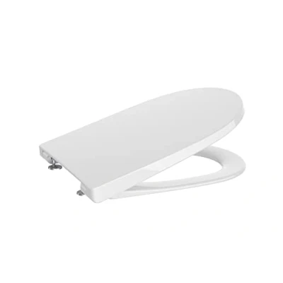 Imagen de Roca A801E10001 Asiento y Tapa Supralit, Coleccion Ona, Blanco