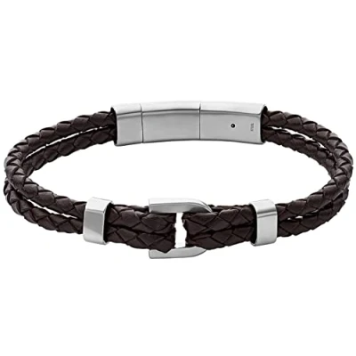 Imagen de Fossil Heritage Bracelet Pulsera brown, Hombre, Talla: One Size, Brown
