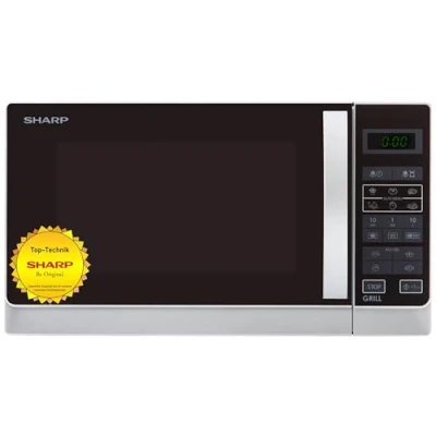 Imagen de Sharp R742INW Microondas Grill 25L, Control Tactíl, 1000W, 900 W, 25 litros, Fer, Plateado