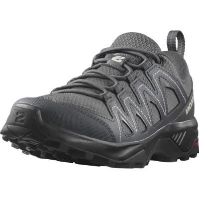 Imagen de Salomon X Braze Zapatillas Outdoor para Mujer, Básicos el senderismo, Diseño deportivo, Uso versátil, Pewter, 43 1/3