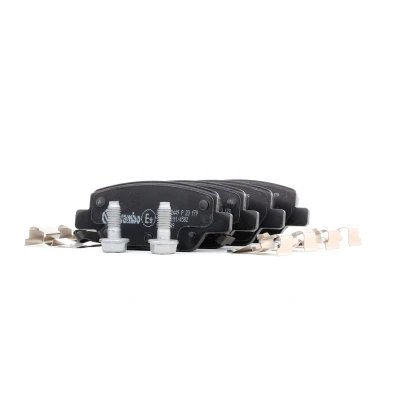 Imagen de BREMBO P 23 179 Juego de pastillas freno con avisador acústico desgaste tornillos pinza accesorios FIAT: Tipo Hatchback norauto,