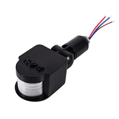 Imagen de Cikonielf LED para Exteriores 90 250 V 180 Grados de Seguridad automática por Infrarrojos PIR Sensor Movimiento Interruptor la luz Pared