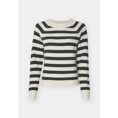 Imagen de Vero Moda Vmdoffy Oneck NOOS Jersey de punto birch/black, Mujer, Talla: Small, Birch/black
