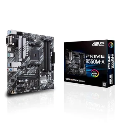 Imagen de ASUS TUF Gaming B450M PRO II Placa Base Socket (PC) AMD AM4 Factor de Forma (Detalles) ATX Chipsa para Base, Negro, B550