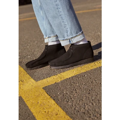 Imagen de Clarks Originals Wallabee Zapatos con cordones, Hombre, Talla: 40, Black