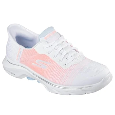 Imagen de Skechers GO Walk 7 ADEL, Zapatillas Mujer, White, 39 EU