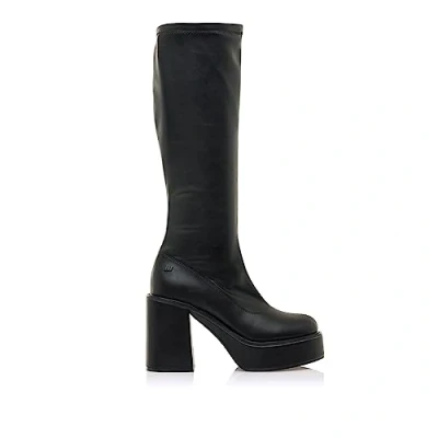 Imagen de MTNG Botas de tacón Mujer Fever 52990 Casual Cierre con Cremallera 55319 Geranium Negro