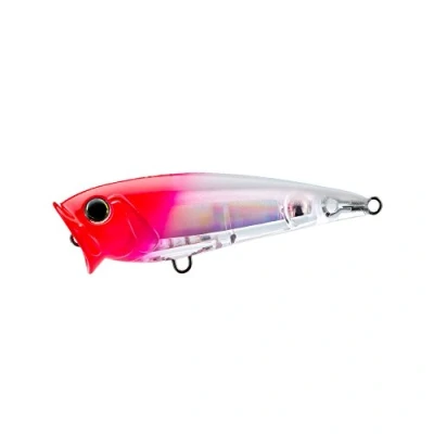 Imagen de Yo Zuri Popper 3D Inshore de 70 mm, Color Rojo, Cabeza roja, 2 3/4 Inch (Pack of 1)