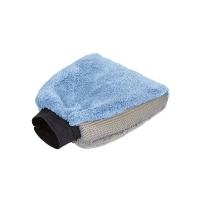 Imagen de Protecton Wash Mitt 1750204 Guante de limpieza coche Microfibra azul claro, gris