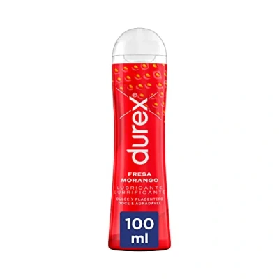Imagen de Durex Lubricante Fresa, Dulce y Placentero, 100 ml