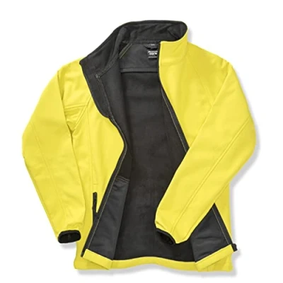 Imagen de Resultado r231 m imprimible (Tejido Softshell), Unisex, Color Amarillo y Negro, tamaño Mediano