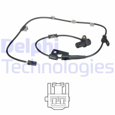 Imagen de DELPHI SS20525 sensor de ABS pasivo 1140 HYUNDAI: Coupe II
