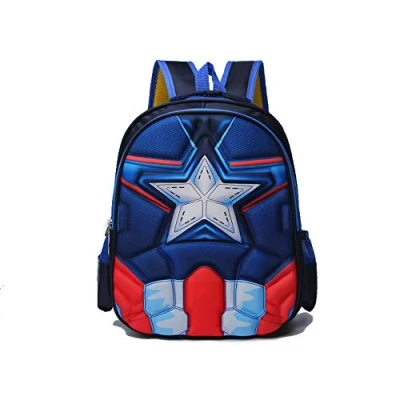 Imagen de Mochilas Infantiles,Bolsa Escuela Mochila para Ninos Superheroe Bolsas de Libro Jardin Infantes Ajustables Ninas Primaria
