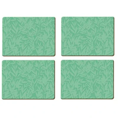 Imagen de CREATIVE TOPS Juego de manteles Individuales (Corcho, 29 x 21,5 cm), diseño pandicorno, Color Verde