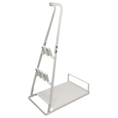 Imagen de vhbw Soporte del aspirador compatible con Rowenta X Force Flex 9.60 Allergy RH2039 aspiradora de batería, mano blanco