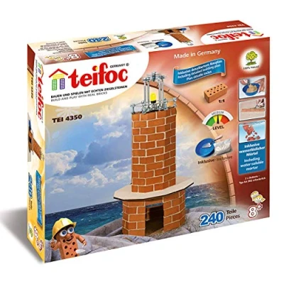 Imagen de Eitech Teifoc Küsten Tei4350 Juego De Construcción Piedra para Faro