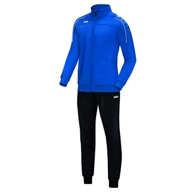 Imagen de JAKO Classico SET Chándal, Hombre, Talla: 46/48, Royalblau/schwarz