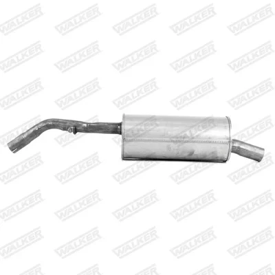 Imagen de WALKER 22998 Silenciador trasero 950 sin piezas de montaje CITROËN: C2 Hatchback, C3 I Pluriel, PEUGEOT: 1007 Hatchback norauto, oscaro,