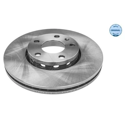 Imagen de MEYLE 115 521 1040 Disco de freno Eje delantero 288 25 5 112 ventilado ORIGINAL Quality AUDI: A4 B7 Berlina, B6 Avant