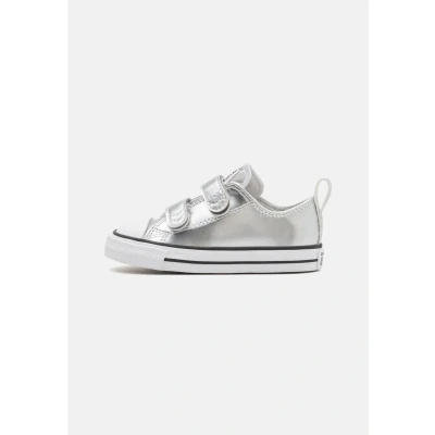 Imagen de Converse Chuck Taylor ALL STAR Unisex Zapatillas para niños, Talla: 25, Silver/white Zapatos