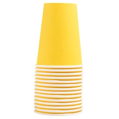Imagen de Pro Mantel Ref. 89119i 15 vasos 20cl cartón amarillo