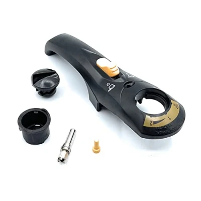 Imagen de ELECTROTODO Mango Tapa Olla Fagor Splendid 98 Amarillo (Tuerca Fina) M18802963 Compatible con Pulsador Amarillo, Tuerca Fina