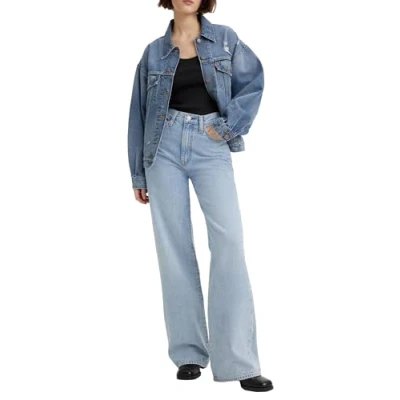 Imagen de Levi&#039;s Ribcage wide LEG ZIP FLY Vaqueros boyfriend, Mujer, Talla: 24x34, Far and
