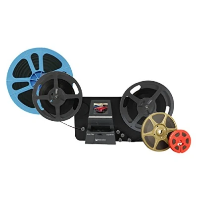 Imagen de Wolverine Digitalizador de película Digital MovieMaker Pro 8 mm y Super carretes, escáner película, mm, Negro (MM100PRO)