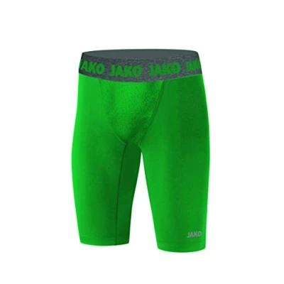 Imagen de JAKO Pantalones Cortos de compresión 2.0 para Hombre, Verde, M