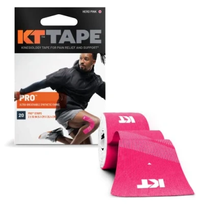 Imagen de KT Pro Tape Precut (20 x 25cm) Hero Pink 5 Meters