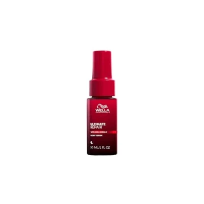 Imagen de Wella Professionals ULTIMATE REPAIR Sérum de Noche Tratamiento Sin Aclarado Ligero para Cabello Dañado Control del Frizz Acción 8h Repara, Hidrata y Protege Todo Tipo Cabello, 30 ml