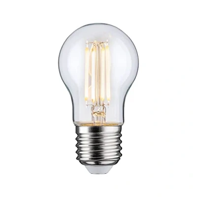 Imagen de Pauleen bombilla a gota LED, filamento, E27, 6,5 W, transparente, 2.700K