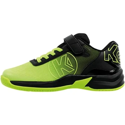 Imagen de Kempa Attack 2.0 Junior, Zapatillas Niños, Amarillo Fluor Negro, 33 EU