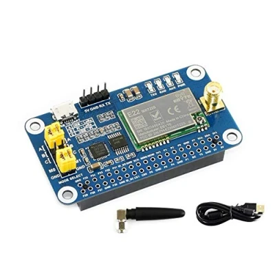 Imagen de IBest SX1262 868M Lora Hat Board for Raspberry Pi/Arduino/STM32,Spread Spectrum Modulation Covers 868MHz Frequency Band Support Data Transmission up to 5km Via Serial Port