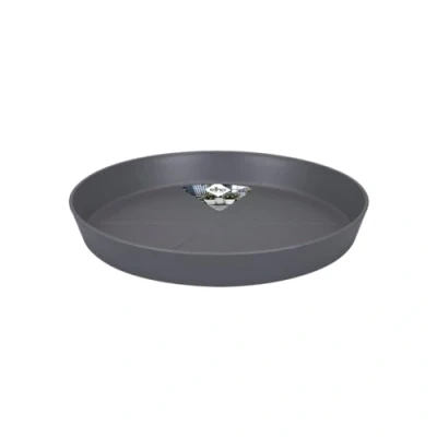 Imagen de elho Loft Urban Saucer Round 24 Anthracite Exterior Ø 24.5 x A 3.3 cm