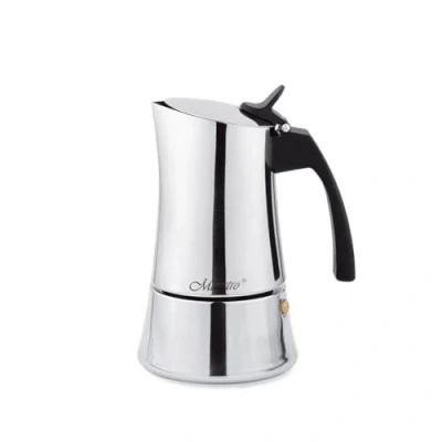 Imagen de Feel Maestro Cafetera Italiana MR 1668 6 Plateado Acero Inoxidable 18/10 300 ml Tazas