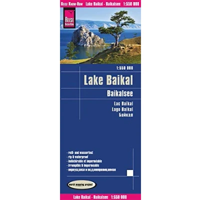 Imagen de Lago Baikal, mapa impermeable de carreteras. Escala 1:550.000. Reise Know How.: reiß und wasserfest (world mapping project) (Lake Baikal (1:550.000))