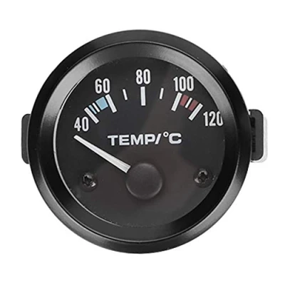 Imagen de Reloj temperatura agua coche, Akozon Medidor de del 2 pulgadas 52 mm LED universal para coche y camión digital Herramienta instrumento