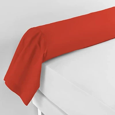 Imagen de Suave Interior, Funda de Almohada (85 x 185 cm) Lina Paprika, 100% algodón